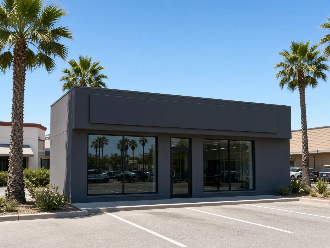 Illustration of a generic storefront
